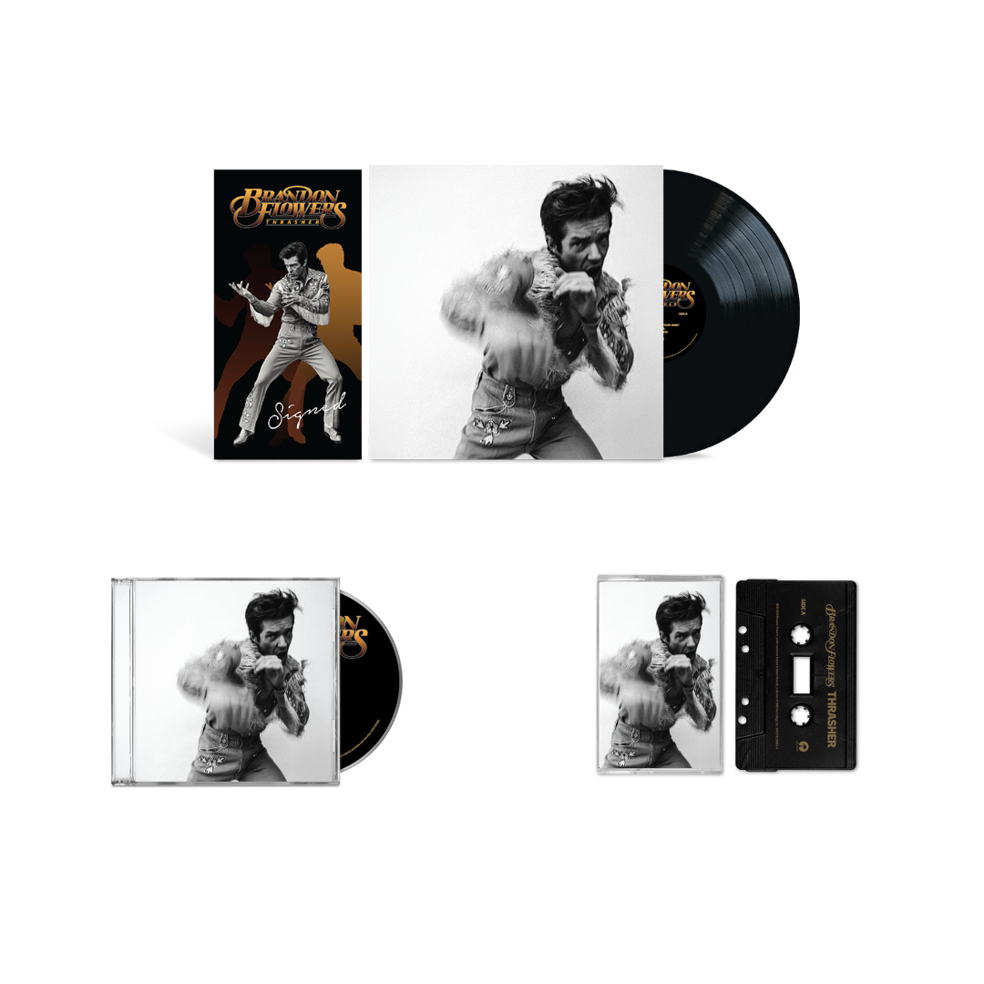 THRASHER Standard LP, CD, Cassette + Signed Artcard